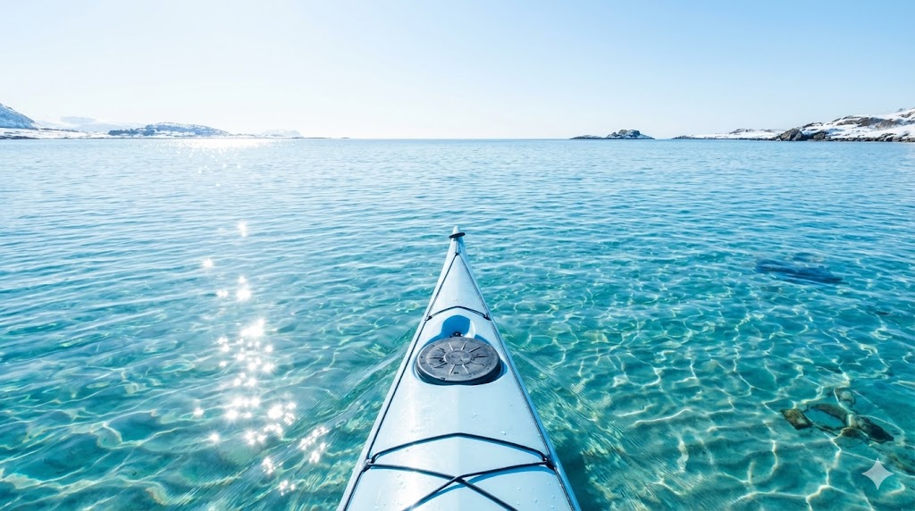 シーカヤックから見る『境界線』の絶景