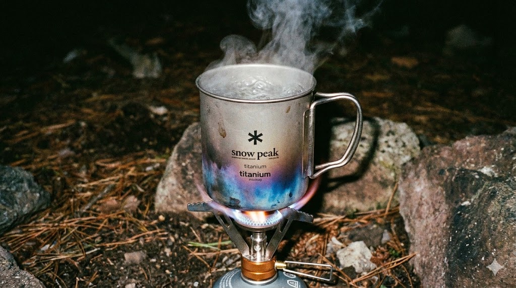 直火に放り込め。Snow Peakチタンマグが教える「最小限」の美学