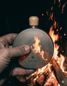 スノーピーク(snow peak) チタンスキットル)