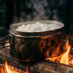 凹んだ四角い箱、それが俺の台所だ。トランギア・メスティン（ラージ）