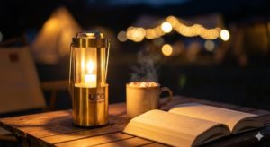 夜のテントに小さな太陽を。UCOキャンドルランタンが作る『極上の影』