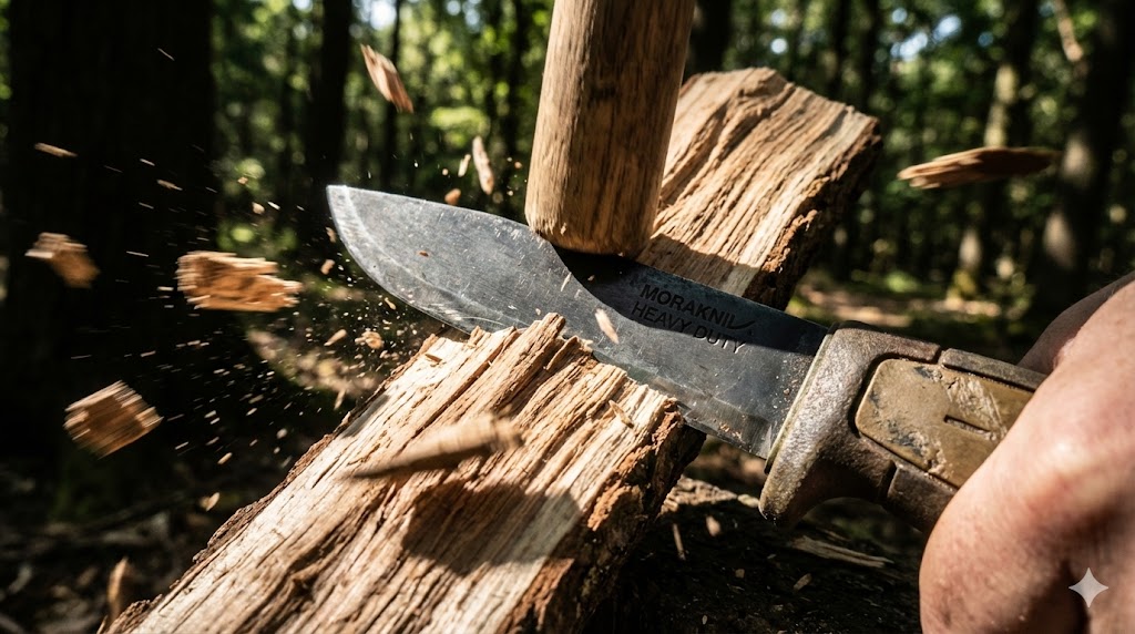 薪を割る喜びを知っているか？ モーラナイフ・コンパニオンHDのタフネス
