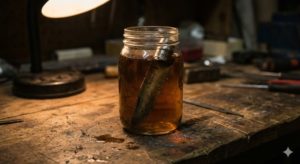 手のかかる「カーボンスチール」のオピネル