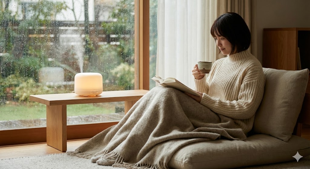 雨音を「贅沢」に変える。MUJIアロマディフューザーで作る、聖域の午後