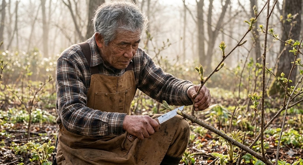 刃が鈍れば、恥を知れ。早春の山菜と「収穫の礼節」