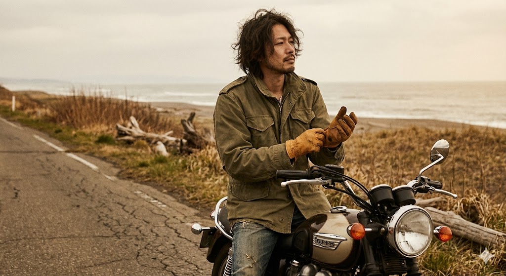 凍てつく風の終わり。薄手のレザーグローブを通して感じる「季節の境界」